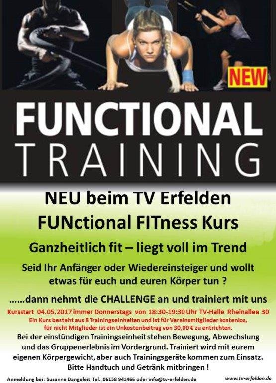 FUNCTIONAL TRAINING FUNCTIONAL TRAINING