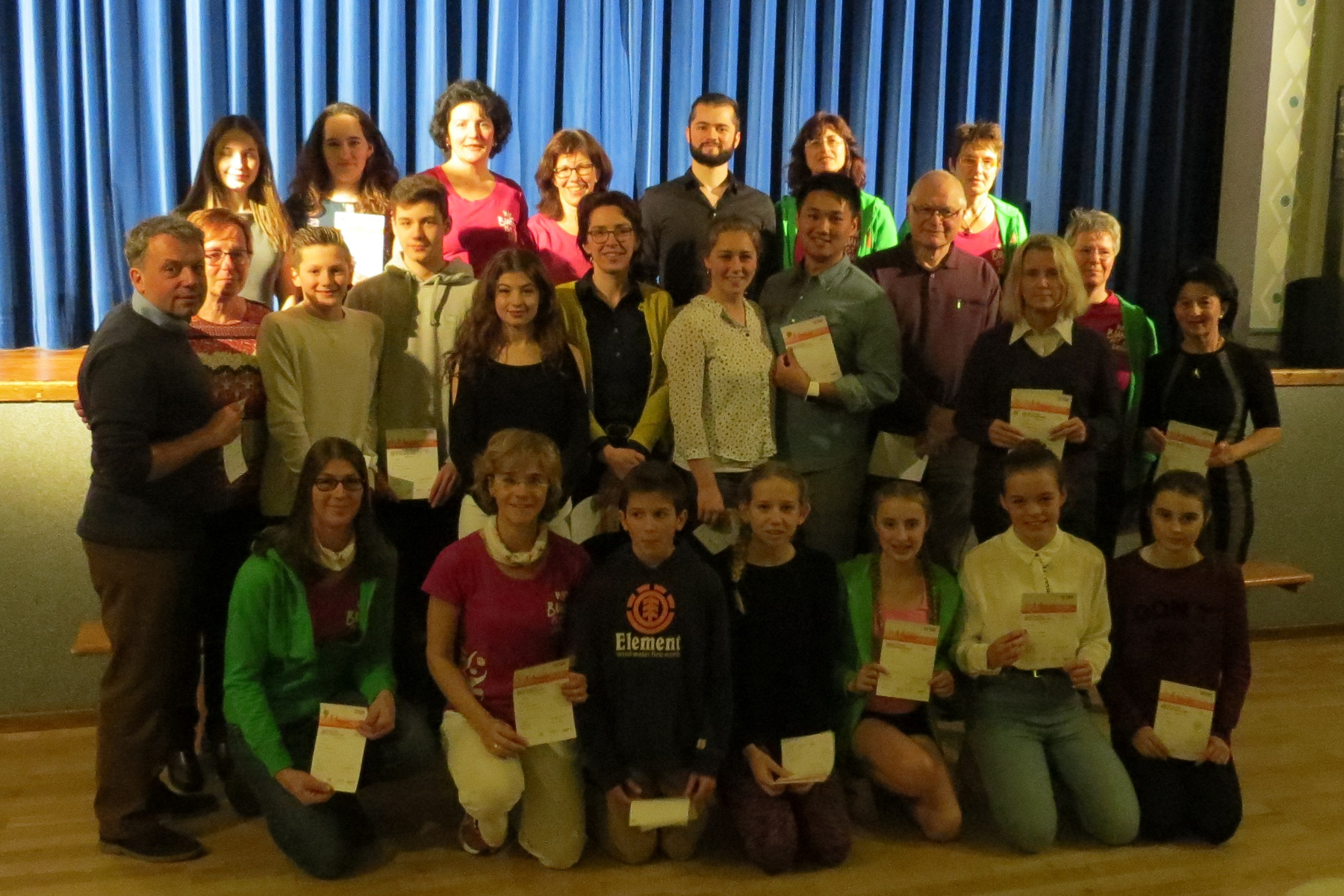 Sportabzeichen Verleihung beim Neujahrsempfang 2018 des Turnverein Erfelden Sportabzeichen Verleihung beim Neujahrsempfang 2018 des Turnverein Erfelden