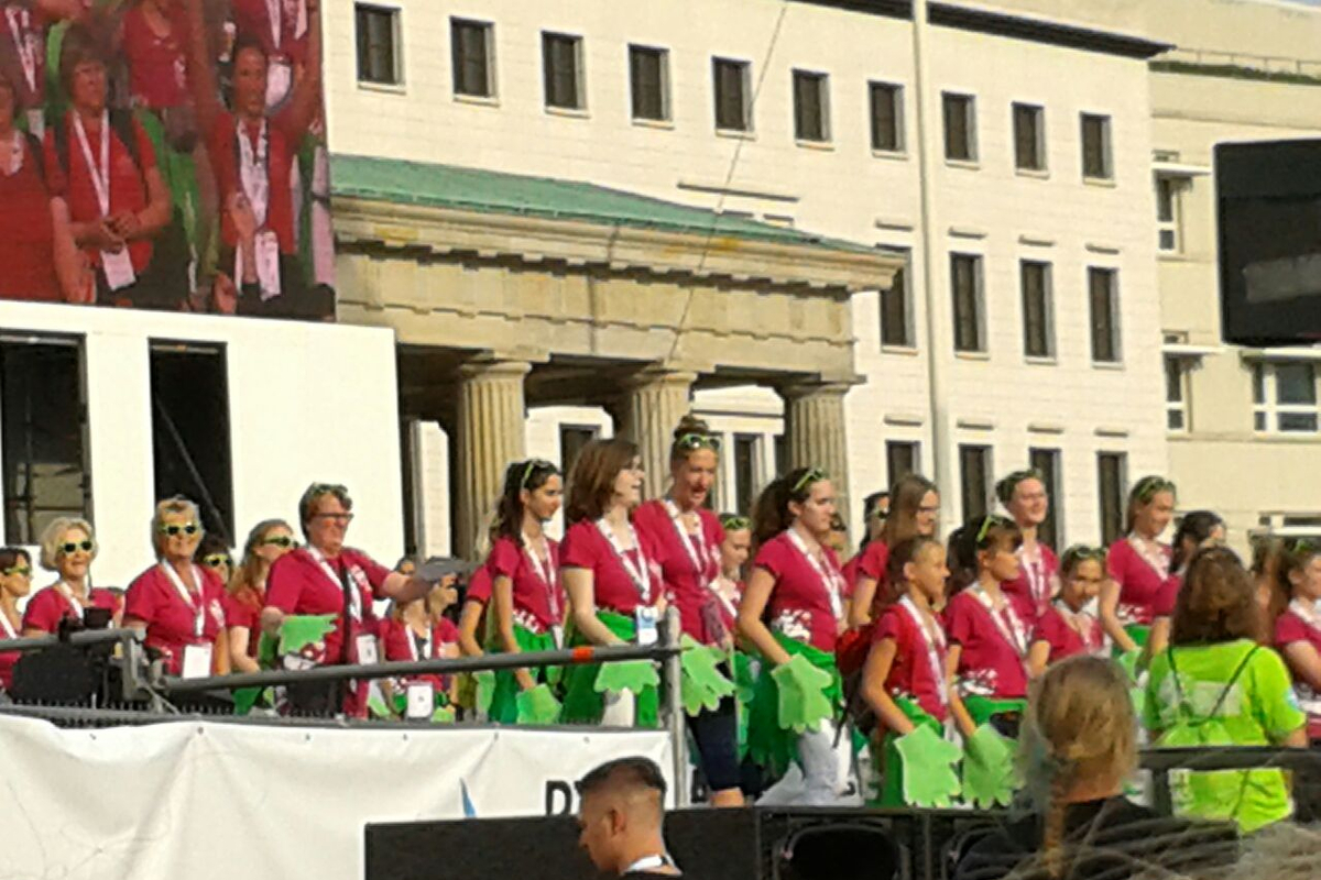 Eröffnungsfeier beim Deutschen Turnfest in Berlin 2017 Eröffnungsfeier beim Deutschen Turnfest in Berlin 2017