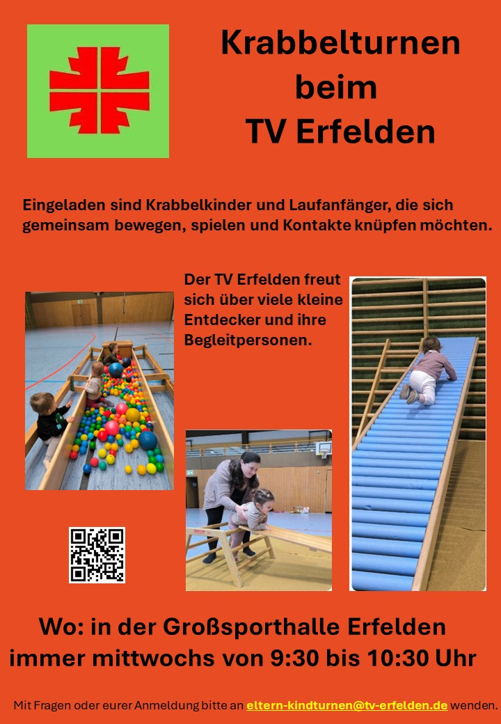 Krabbelturnen beim TV Erfelden 