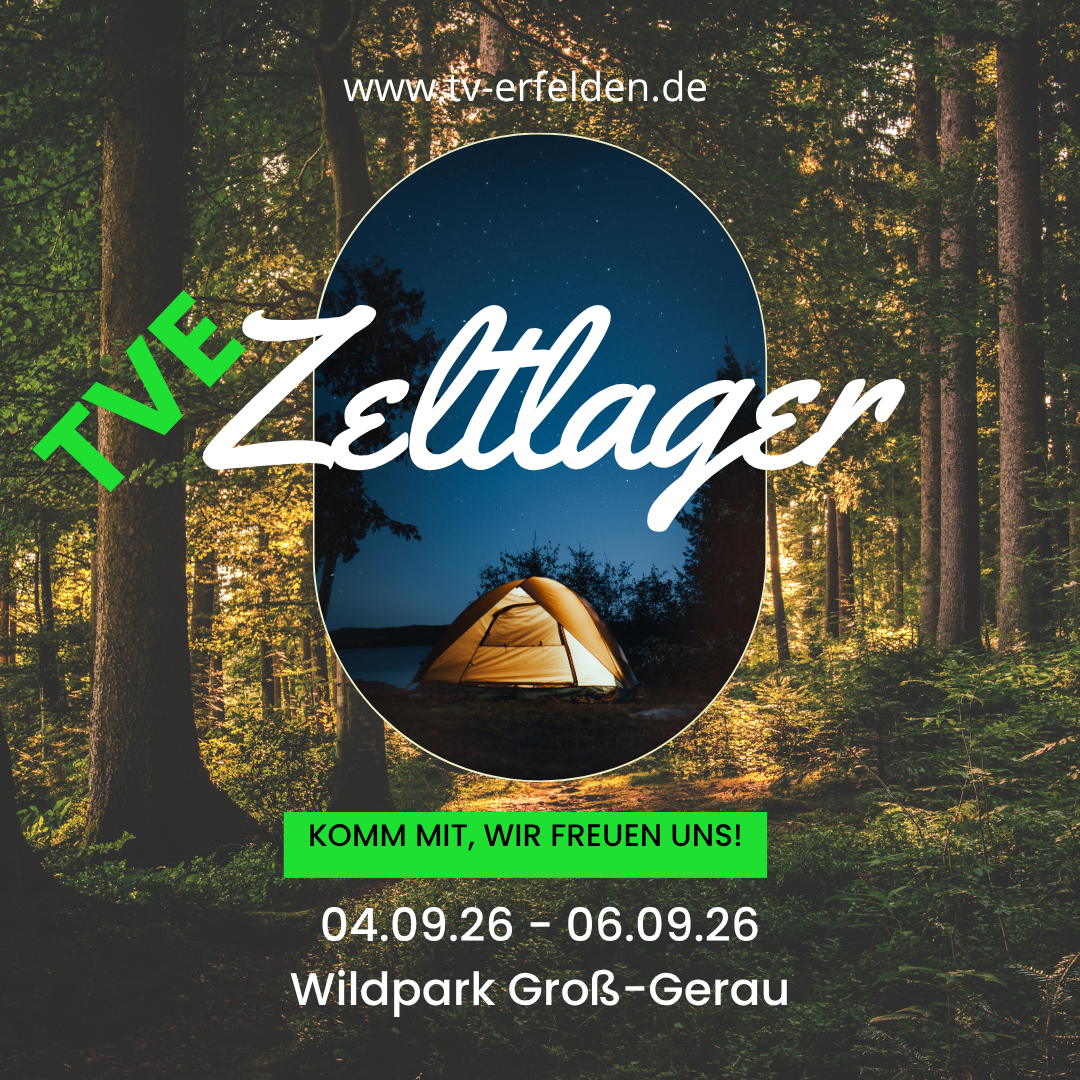 Zeltlager im Wildpark GG 2026